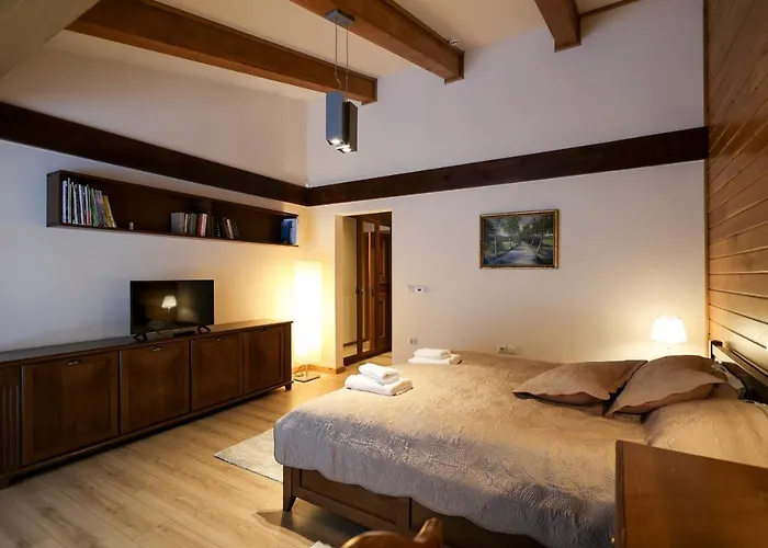 Луксозна вила Katerina Deluxe W Sauna - Pirin Golf And Country Club Банско